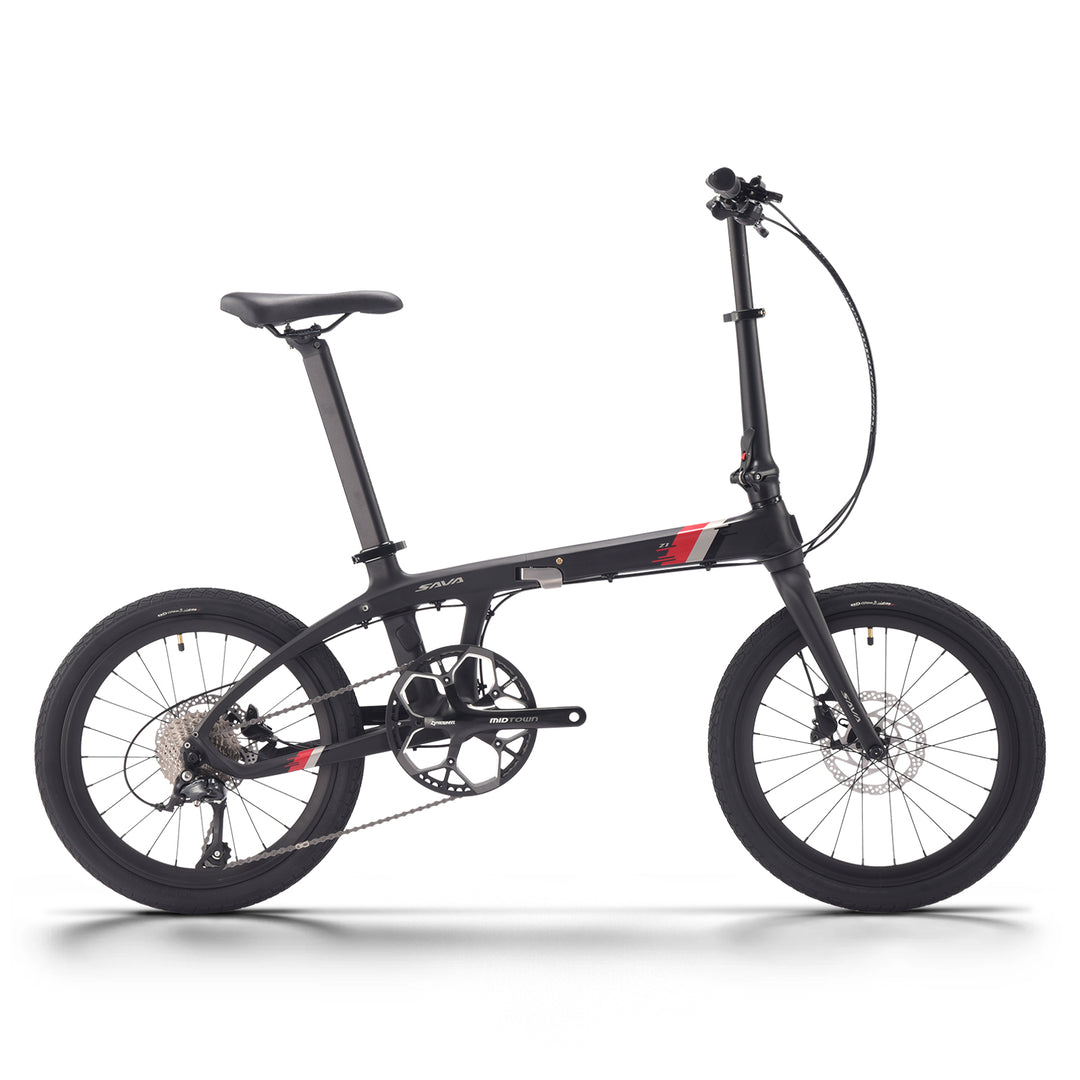20 inch SAVA Z1 Carbon Fiber Folding Bike-Sora 9 Speed