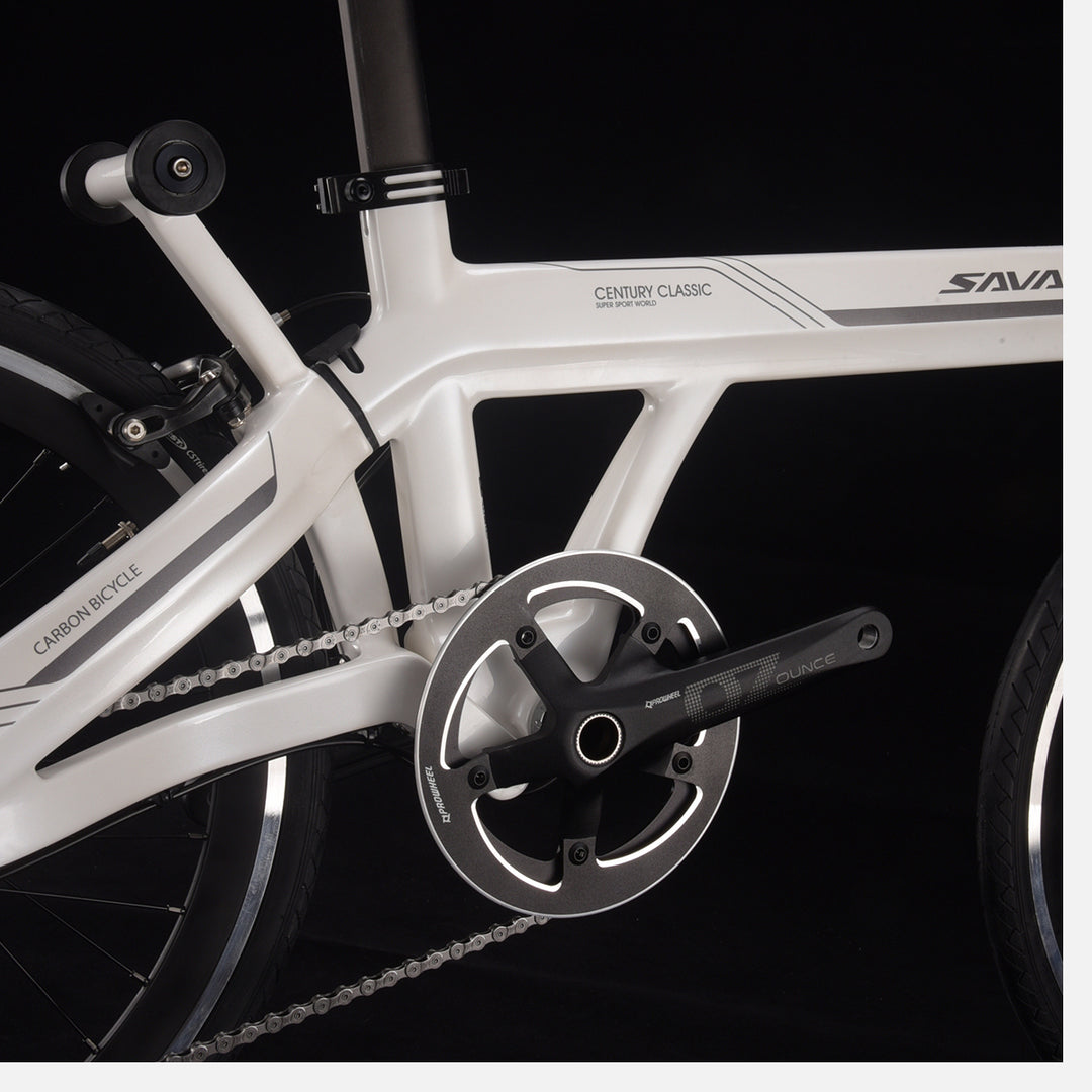 20 inch SAVA Z3 Single Arm Carbon Fiber Folding Bike