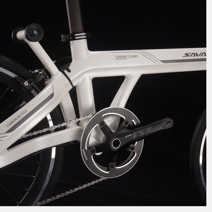 20 inch SAVA Z3 Single Arm Carbon Fiber Folding Bike